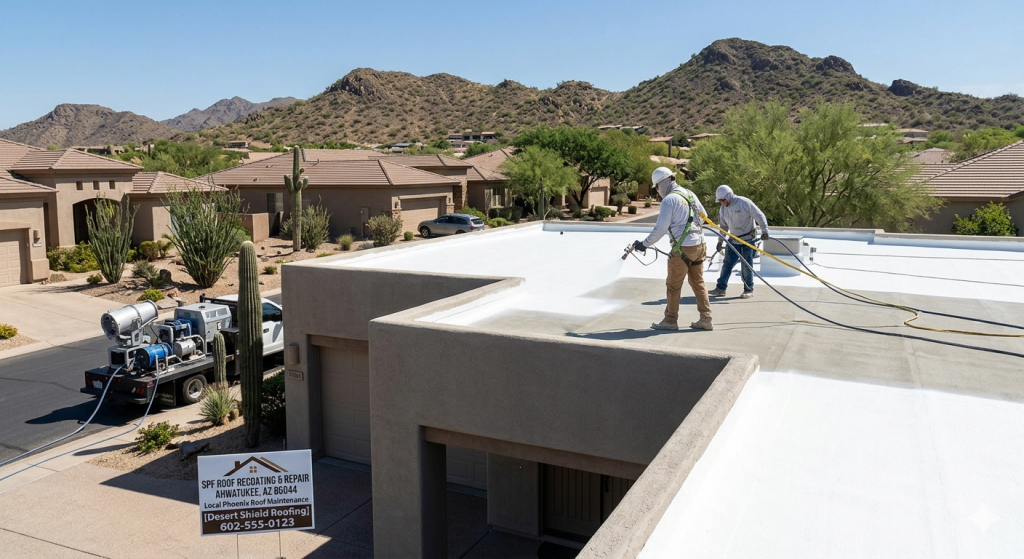 SPF Roof Recoating Phoenix