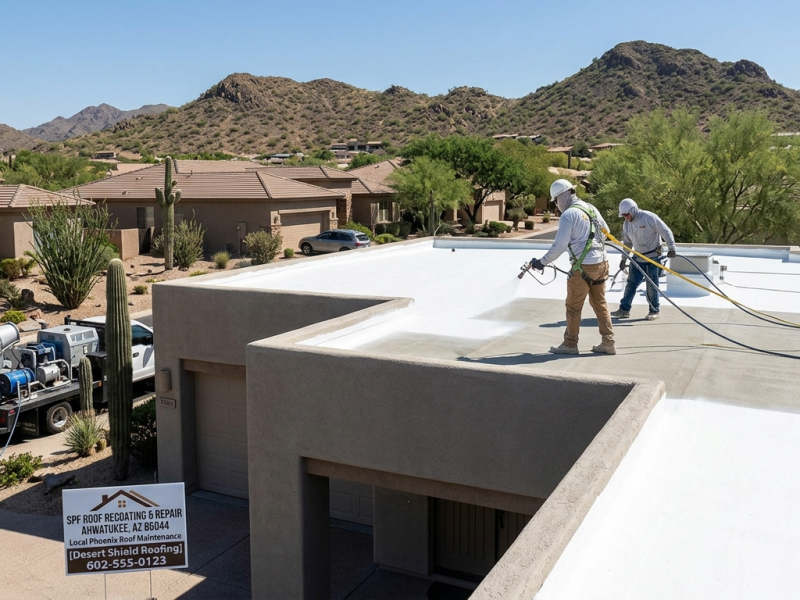 Phoenix Heat Roof Damage & Recoating Essentials