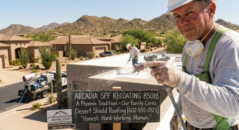 How Often to Recoat Foam Roof in Phoenix